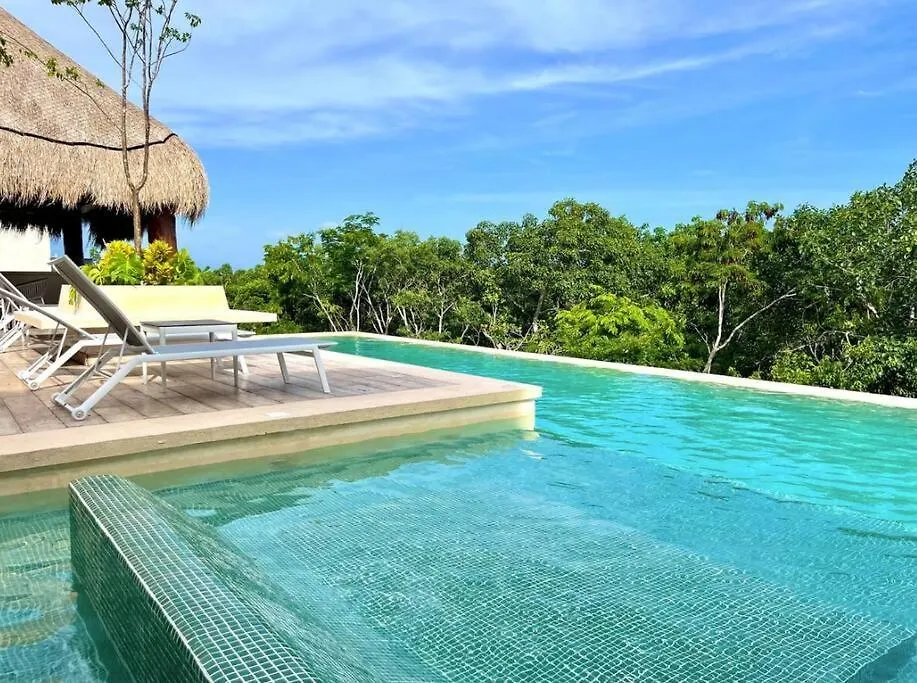 Apartament 2 Bedroom Apt W/Amazing Rooftop & Jungle Views Tulum Meksyk